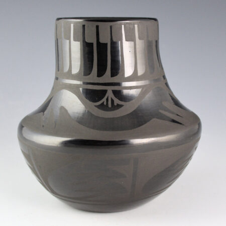 Alternative view of Martinez, Marvin & Frances - Water Jar with Feathers and Avanyu