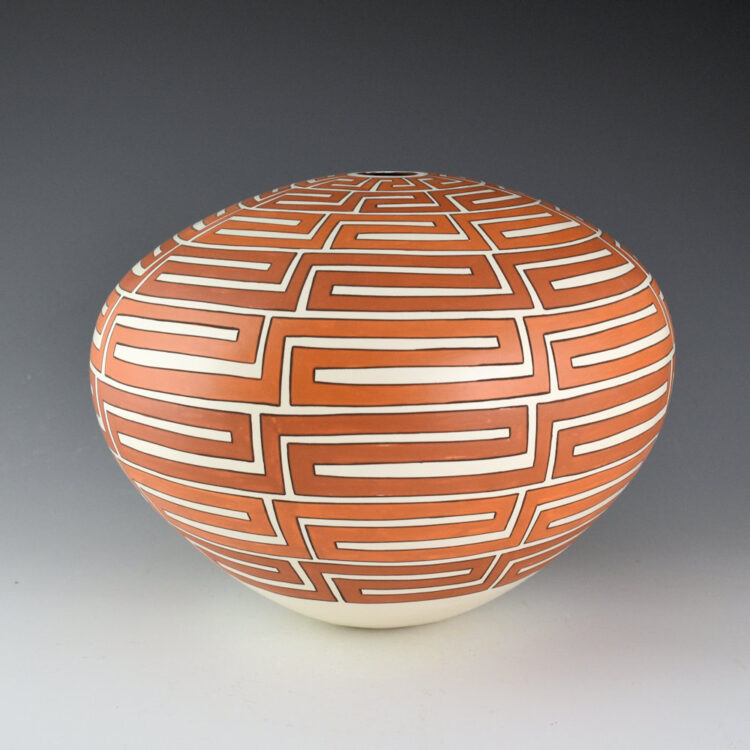 Patricio, Robert - 9" Wide "Interlocking Clouds" Large Seedpot