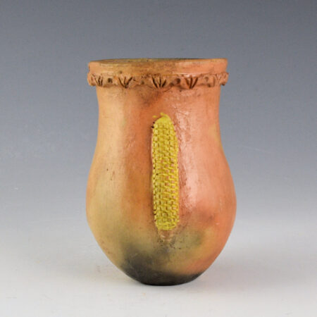 Claw, Silas and Bertha - Jar with Red and White Corn