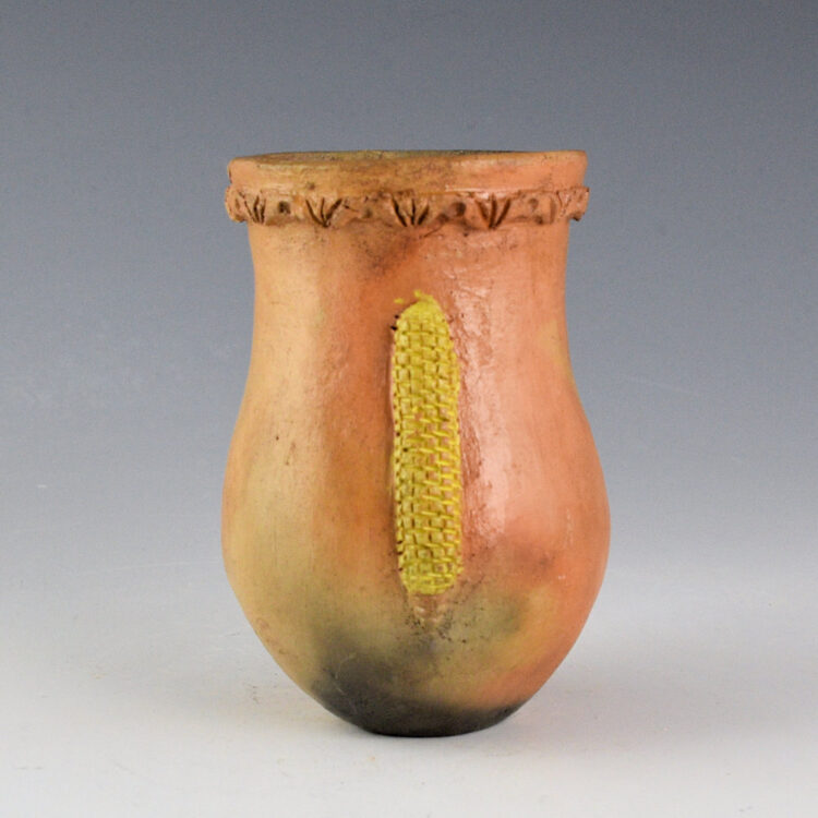 Claw, Silas and Bertha - Jar with Red and White Corn