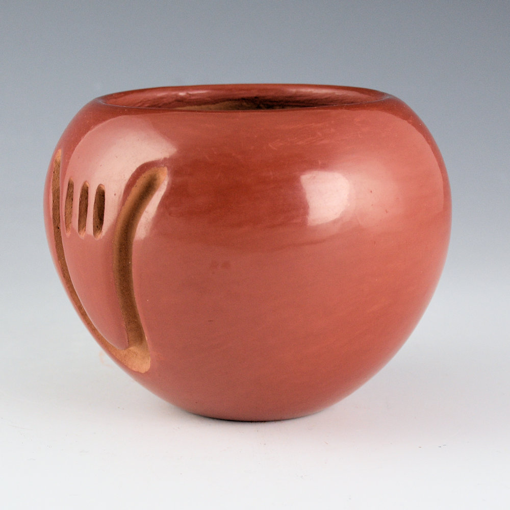 Cata, Sophie- Red Bear Paw Bowl (1980's) - Image 3