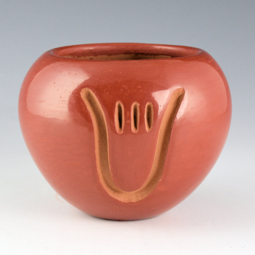 Cata, Sophie- Red Bear Paw Bowl (1980's)