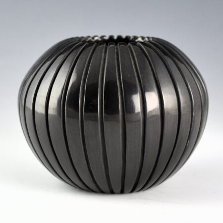 Alternative view of Tapia, Sue - Black 32 Straight Rib Melon Bowl