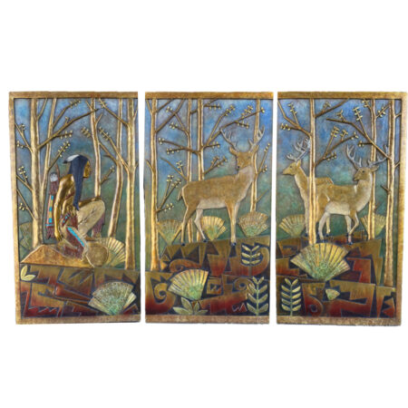 Garcia, Tammy - "Hunters Bounty" Triptych Bronze, 6/15