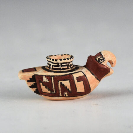 Natseway, Thomas - Mini Parrot Effigy Jar (1990s)