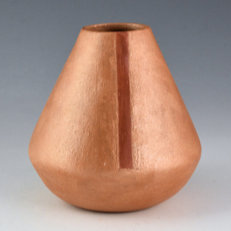 Riding In, Will - Micaceous Jar with Polished Stripe