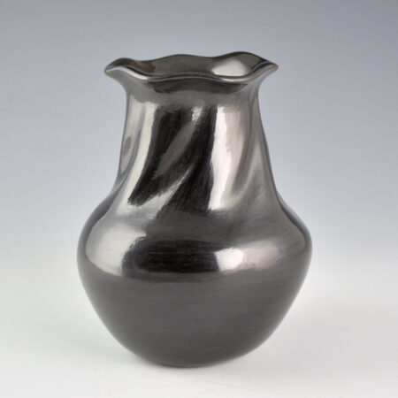 Naranjo-Garcia, Sharon - Water Jar with Swirling Neck and Raindrop Rim