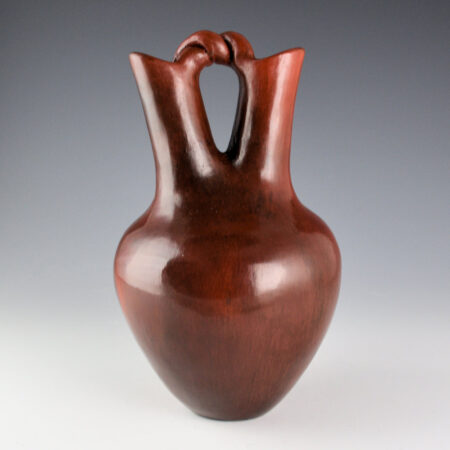 Alternative view of Cling, Alice - 9" Tall Wedding Vase with Braided Handle
