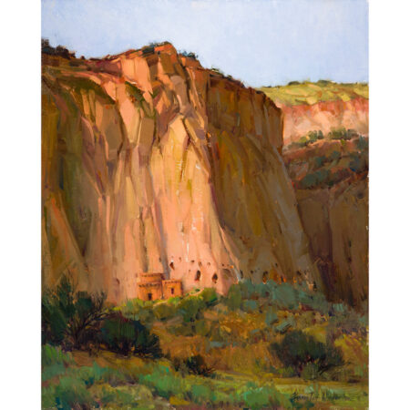 Winder, Kwani Povi - "All That Remains" Oil on Linen Board (16 x 20)