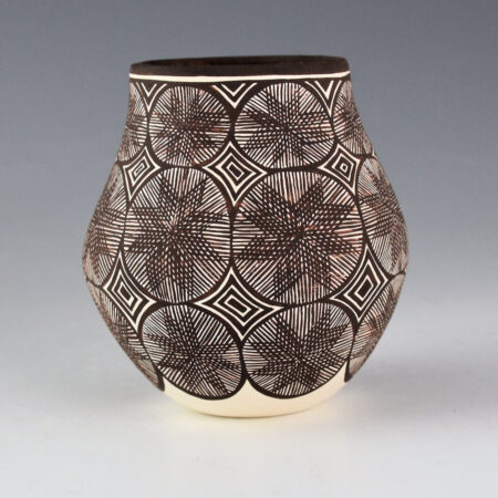 Lewis-Garcia, Diane - Fine-Line Jar with 24 Star Bursts