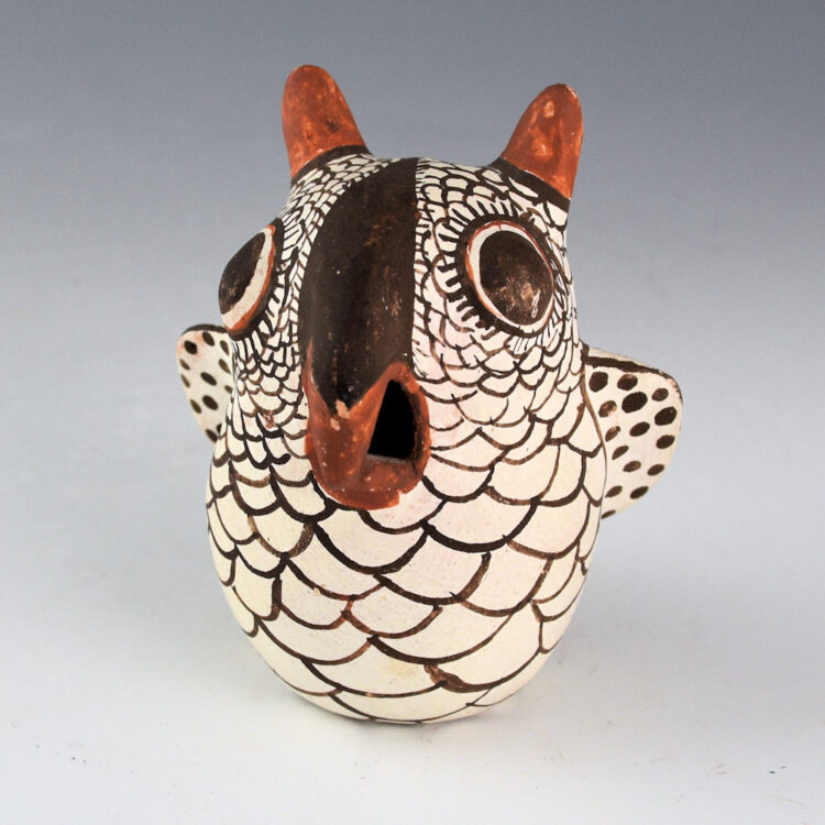 Boone, Effa - Owl with Painted Eyes (1960s)