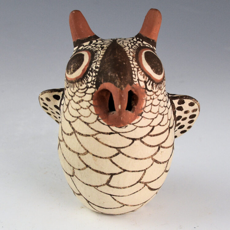 Boone, Effa - Owl with Painted Eyes (1950s)
