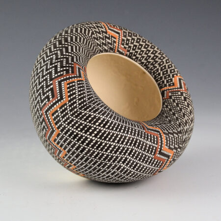 Antonio, Frederica - Infinity Rim Bowl with Micro-Mini Squares