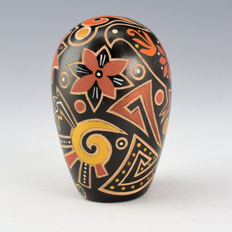 Fragua, Glendora - "Bird in the Hand" Polychrome Seedpot