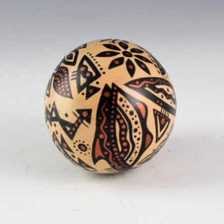 Alternative view of Fragua, Glendora - "Fish in the Sea" Polychrome Seedpot