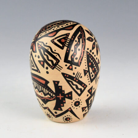 Fragua, Glendora - "Fish in the Sea" Polychrome Seedpot