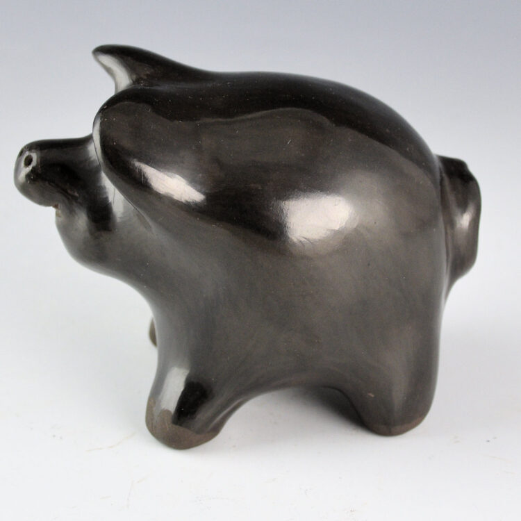 Baca, Jane, and Starr Tafoya - Clay Pig Figure (1980s)