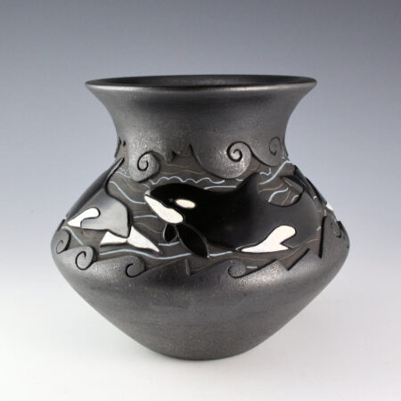 Tafoya, Jennifer & Chris Youngblood - "Rulers of the Waves" Orca Jar