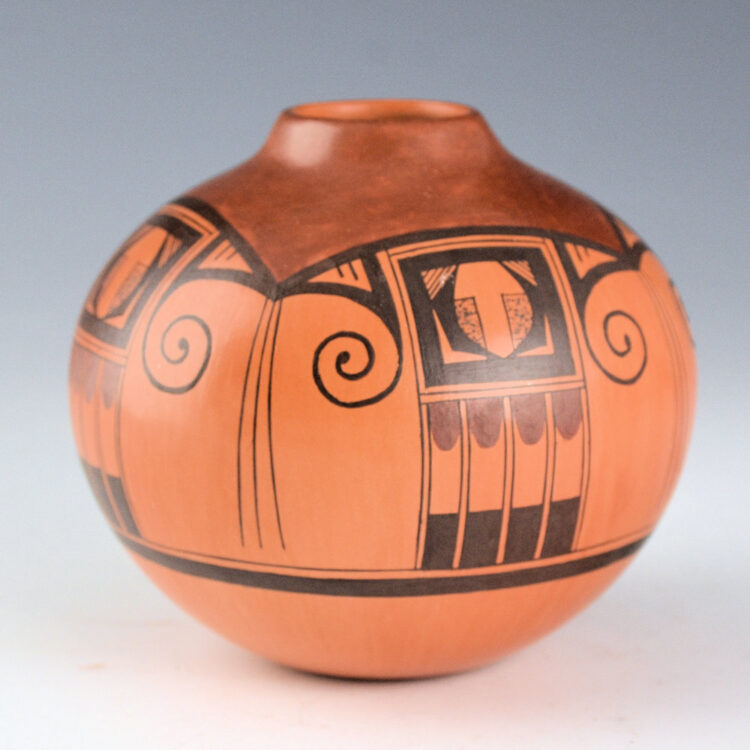 Namingha, Les - Traditional Hopi-Tewa Jar with Eagle Tails (1993)