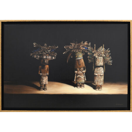 Alternative view of Calengor, Mary - "Mystic Procession" Oil on Linen (24 x 36)