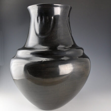 Alternative view of Tafoya, Margaret  - 16" Tall Double Shoulder Water Jar with Bear Paws (1950s)