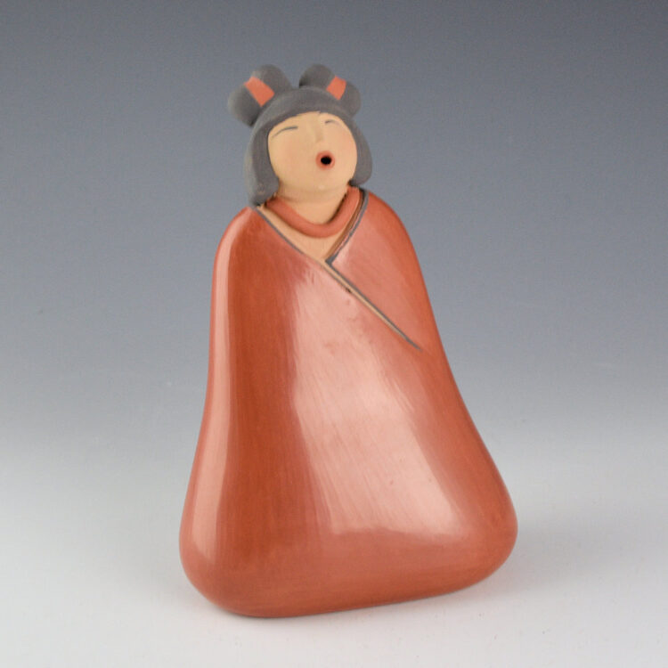 Toya, Maxine - Pueblo "Singing Mother" Clay Figure