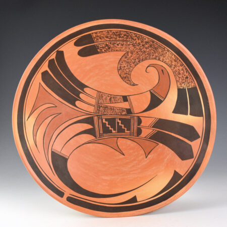 Nampeyo, Nyla Sahmie - 10" Wide Plate with Hopi Birds