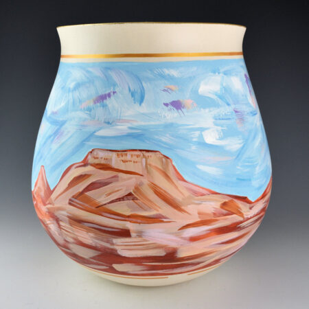 Romero, Santiago - "North of Abiquiu" Jar