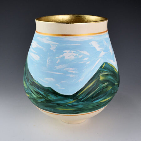 Alternative view of Romero, Santiago - "Mountain Views" Jar