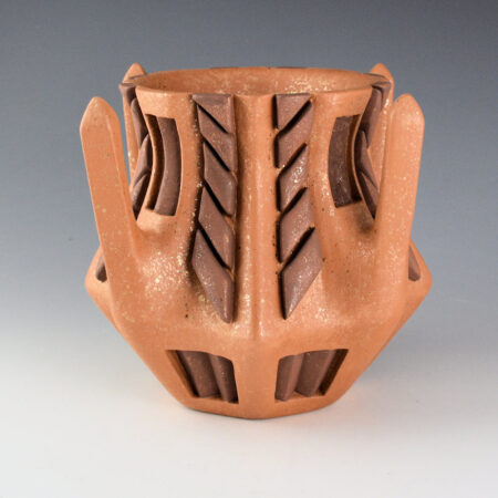 Alternative view of Youngblood-Lugo, Sergio - "Ancient Tomorrow" Carved Polychrome Jar