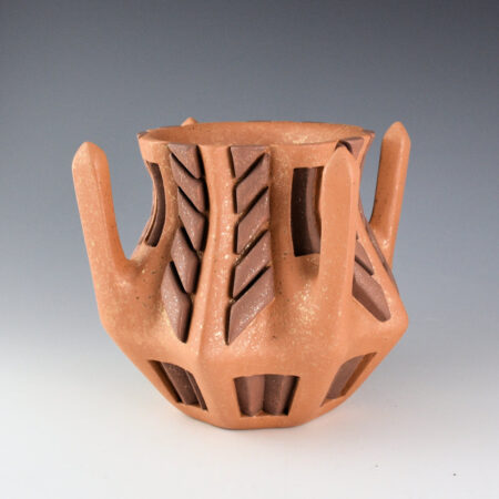 Youngblood-Lugo, Sergio - "Ancient Tomorrow" Carved Polychrome Jar