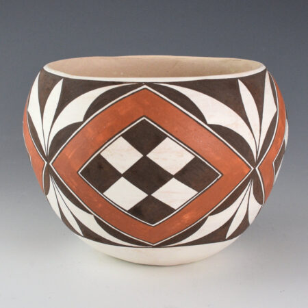 Riley, Jr., Stuart - Bowl with Corn Fields and Flowers (1980s)