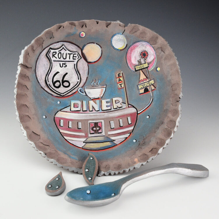Folwell, Susan - "Drop-in Diner" 4 Pieces