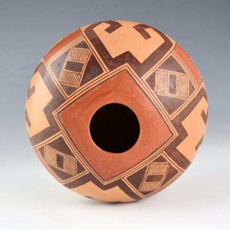 Alternative view of Nampeyo, Tonita - Bowl with Eagle Tail Designs (1990s)