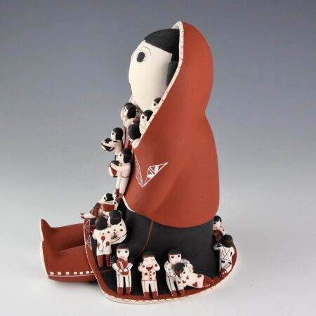 Alternative view of Suina, Vangie - Storyteller with 25 Children  (1980s)