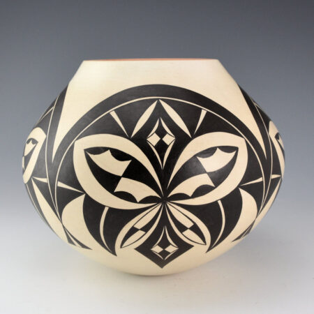 Lucas, Yvonne - "Butterflies" White Jar (2025)