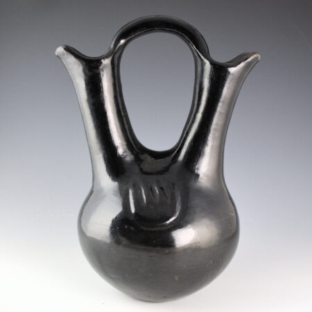 Tafoya, Margaret - 12" Tall Wedding Vase with Bear Paws (1940s)