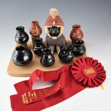 Youngblood, Nancy & Maxine Toya - "Margaret Tafoya Tribute" 10 Pieces (2017) Ribbon