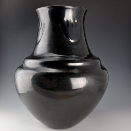 Tafoya, Margaret  - 16" Tall Double Shoulder Water Jar with Bear Paws (1950s)