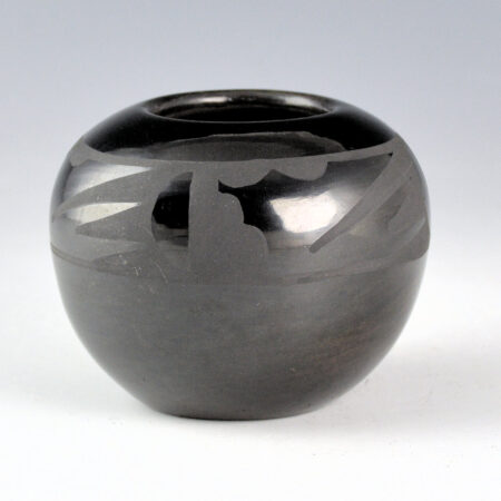 Alternative view of Martinez, Beverly - Bowl with Cloud Designs (1970s)