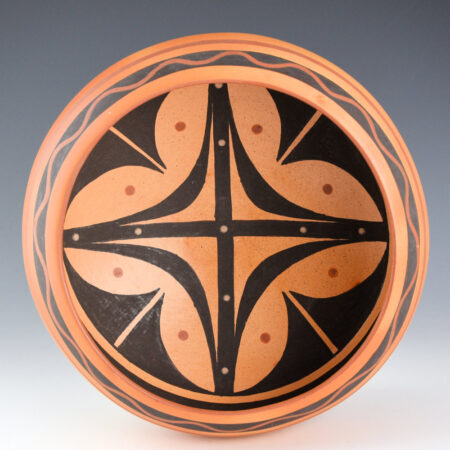 Setalla, Dee - 10" Wide Bowl with Star and Flowers Design