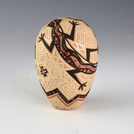 Fragua, Glendora - Lizard Seedpot with Coral