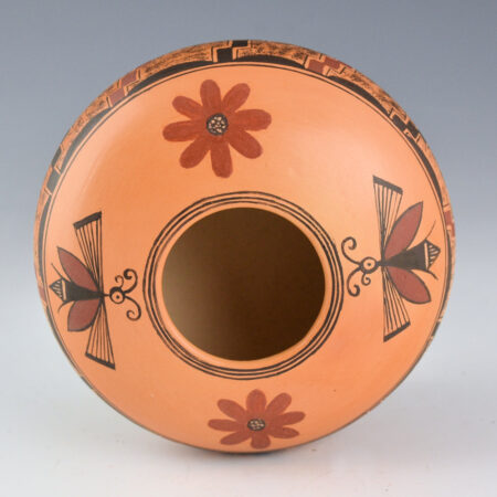 Alternative view of Nampeyo, Camille "Hisi" - Bowl with Butterflies and Flowers (1990s)