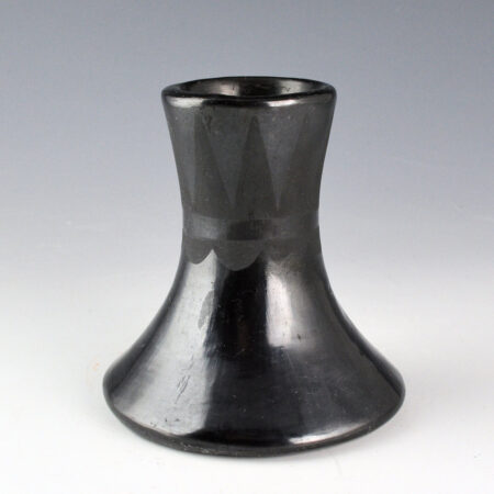 Martinez, Maria - Candlestick with Cloud and Mountain Design (1920's), "Marie"