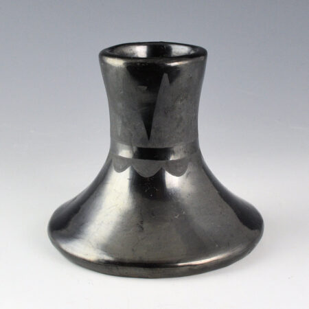 Martinez, Maria - Candlestick with Cloud and Mountain Design (1920's), "Marie"