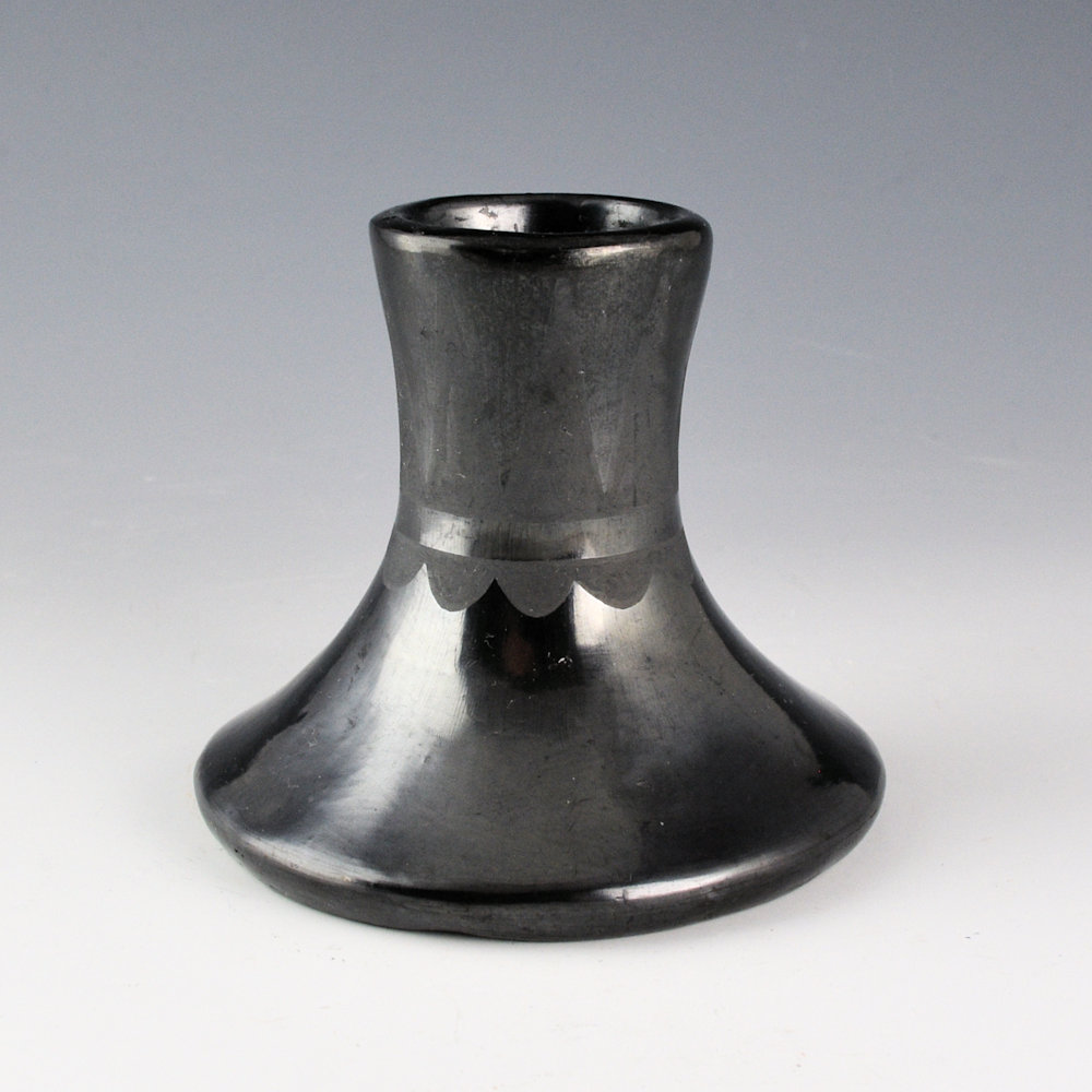 Martinez, Maria - Candlestick with Cloud and Mountain Design (1920's), "Marie" - Image 3