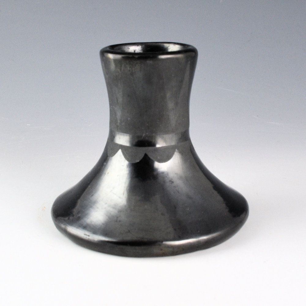 Martinez, Maria - Candlestick with Cloud and Mountain Design (1920's), "Marie" - Image 2
