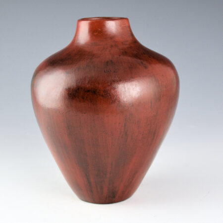 Williams, Michelle - Jar with High Shoulder and Fire Clouds