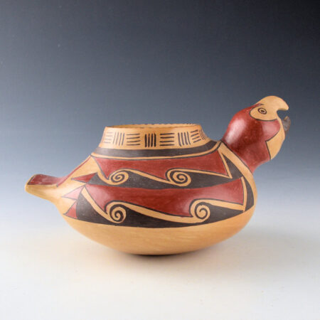 Sahmie Nampeyo, Rachel - Clay Parrot Jar (1990s)