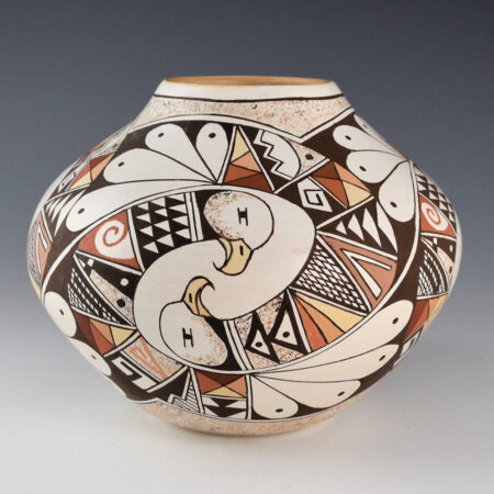 Naha, Rainy - Jar with Eight Tumbling Eagles